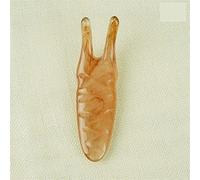 Massaggiatore nasale in resina a forma di verme Promuovere la circolazione sanguigna for la terapia del punto di innesco Pedicure Gua Sha Board Strumento di sollevamento del naso 1Pcs (Color : A2)