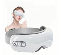 Massaggiatore Oculare a Calore Regolabile con Bluetooth | 5 Modalità, Pieghevole 180°, 1200mAh, Musica Integrata per Relax & Riposo Visivo