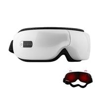 Massaggiatore Oculare con Compressione Calore Vibrazione e Musica Bluetooth Ricaricabile, 5 Modalità Massaggio Terapia Oculare per Alleviare il Dolore Oculare Migliorare Occhi Secchi E Sonno