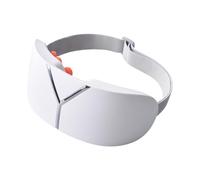 Massaggiatore oculare - Massaggiatore oculare con calore, vibrazione e musica, maschera massaggiante riscaldante per gli occhi con telecomando, maschera riscaldante per gli occhi secchi,