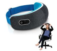 Massaggiatore Oculare - Pressoterapia Occhi con Vibrazione, Calore e Musica - Maschera Massaggio Smartgoggles Pieghevole - Maschera Riscaldante per Fatica e Relax