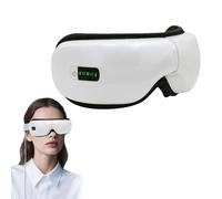 Massaggiatore oculare riscaldato, maschera massaggiante occhi a 5 modalità, musica Bluetooth, dispositivo per la cura degli occhi pieghevole 180° per stanchezza degli occhi, occhi secchi, occhiaie