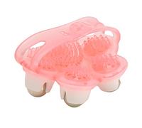 Massaggiatore Palmare a Sfera 5 Perle Relax Comfort Mini a 360 Gradi Riduce il Dolore Muscolare della Vita per le Donne (Rosa)
