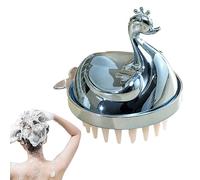 Massaggiatore per capelli del cuoio capelluto, con morbide setole in silicone per cuoio capelluto, esfoliante per cuoio capelluto, massaggiatore per capelli, pettine da doccia per uomini e donne