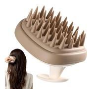 Massaggiatore per capelli e cuoio capelluto, spazzola per shampoo per capelli, scrubber a doppia faccia con setole morbide in silicone, spazzola massaggiante per shampoo, spazzola massaggiante per