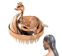 Massaggiatore per capelli SAUPPORE - SILICONE SILICONE Purificatore per capelli per il cuoio capelluto di cigno, favorisce la crescita dei capelli e la cura del cuoio capelluto, esfoliante del cuoio