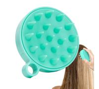 Massaggiatore per capelli, spazzola manuale per massaggio del cuoio | capelluto con manico, spazzola per cuoio capelluto per olio per capelli, scrubber per la testa per donne, uomini, bambini, ma