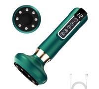 Massaggiatore per cellulite, dispositivo di drenaggio linfatico, per gambe, lipedema a 12 marce e 4 modalità, scrub elettrico contro la cellulite, massaggiatore per le mani regolabile, per grasso