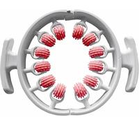 Massaggiatore per cellulite, manuale, copertura a 360°, massaggiatore anticellulite, rullo per massaggio a compressione e allungamento, cosce e glutei (rosa, 1)