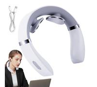 Massaggiatore Per Collo - 6,26x6,14x1,57 PolliciMassaggiatore Intelligente Per Colo E Spalle, Massaggiatore Ricaricabile Da 2,5 W 3,7 V Con 10 Modalità | Gadget Per Alleviare Il Dolore Al Collo, Per