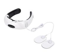 Massaggiatore per collo con calore, 7 modalità di massaggio Massaggiatore elettrico per collo, ricaricabile e regolabile, per spalle, schiena, sollievo dal dolore alla vita e spalle con calore