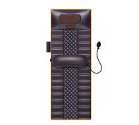 Massaggiatore per collo e schiena per tutto il corpo, tappetino massaggiatore con calore, cuscino per massaggio con vibrazione impastante, cuscino riscaldante per materasso massaggiante con 10 mo