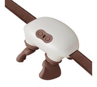 Massaggiatore per collo e spalle con funzione riscaldante, ricaricabile, massaggiatore Shiatsu per profonde fasce muscolari, allevia stanchezza, ideale come regalo per donna/uomo/mamma/papà