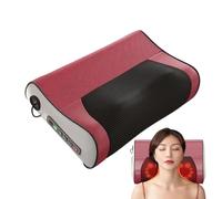 Massaggiatore per collo e spalle - Cuscino ergonomico per il collo con funzione di calore | Riscaldatore ergonomico con massaggio profondo per scrivania letto auto seggiolino viaggio casa come regalo