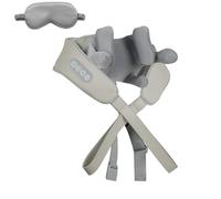 Massaggiatore Per Collo E Spalle, Massaggiatore Indossabile Schiena E Collo Con Massaggio Termico, Design A Mani Libere, Imita Il Vero Massaggiatore, Regali Per Donne E Uomini,Grey-8D