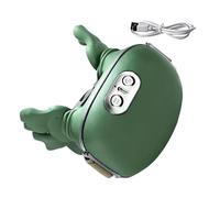 Massaggiatore per collo e spalle, massaggiatore portatile per collo con calore, senza fili, strumento elettrico per massaggi per pause a casa dopo l'esercizio, routine quotidiana, studio della