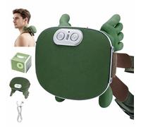 Massaggiatore per collo e spalle, massaggiatore professionale Shiatsu per la schiena, portatile per tessuti profondi 4D, impastare con calore, design intelligente simulato della mano umana