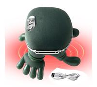 Massaggiatore per collo e spalle, strumento per rilassare i muscoli, massaggio elettrico con 2 modalità di calore, per viaggi, pausa, esercizio quotidiano, andare a , studio, lungo viaggio, fine