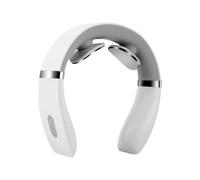 Massaggiatore per collo, massaggiatore per collo, portatile, vibrazione profonda, 10 modalità ricaricabile, ideale per post allenamento, bellezza care, sollievo da casa o viaggio, 6,26 x 6,14 x 1,61