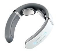 Massaggiatore per collo, massaggio termico per la nuca, 14 x 16 cm, design intelligente ricaricabile tramite USB, rilassante per colonna cervicale, dispositivo di massaggio muscolare per casa, lavoro