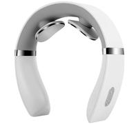 Massaggiatore per collo senza fili con calore 10 modalità 16 livelli Controllo vocale elettrico Sollievo dal dolore alla spalla portatile