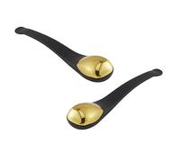 Massaggiatore per crema per gli occhi, 2 pezzi, spatola per la cura della pelle, per massaggi, applicatori per il trucco, cucchiaio, massaggiatore per occhi, bacchetta per occhi, raschietto per