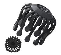 Massaggiatore per cuoio capelluto, 20 nodi, dispositivo per la testa in stile polipo, con musica a 360 gradi, 5 modalità, design leggero, accessorio antistress per tensione, stanchezza e rilassamento