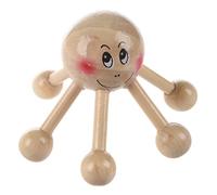 Massaggiatore per cuoio capelluto con 6 piedi in legno