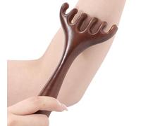 Massaggiatore per Cuoio Capelluto con Pettine,Pettine da Massaggio in Legno - Strumento Scraping Meridiani per Collo Doccia Viaggio Casa Regalo Compleanno Uomo Donna Manutenzione