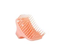 Massaggiatore per cuoio capelluto in silicone, spazzola morbida per la pulizia dei capelli per shampoo e bagno(Pink)