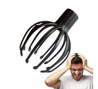 Massaggiatore per cuoio capelluto Octopus - Massaggiatore elettrico per la testa, strumento spa multifunzionale per uso asciutto e bagnato, design ergonomico portatile | per la riduzione