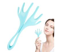 Massaggiatore per cuoio capelluto, spazzola massaggiante per shampoo | dal braccio, portatile, per la crescita dei capelli, dispositivo antistress per post-lavoro, recupero, yoga, casa, v