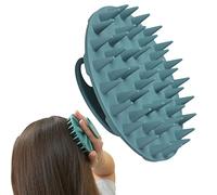 Massaggiatore per cuoio capelluto, spazzola per shampoo, bagnata e asciutta, manuale per la cura del cuoio capelluto, setole in silicone morbido, per la crescita dei capelli, per la rimozione della