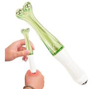 Massaggiatore per dita - Mini vibratore per in PP con questo strumento innovativo - Massaggiatore a rotazione manuale da 17,5 cm | Forniture lenitive per l'affaticamento delle mani per viaggi di