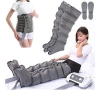 Massaggiatore per drenaggio linfatico a 6 cavità per gambe, sistema di recupero della compressione dell'aria pressoterapia, macchina pneumatica per bendaggio delle gambe, compressione sequen