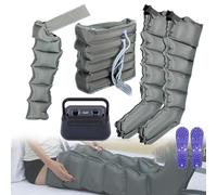 Massaggiatore per drenaggio linfatico completo del corpo Widppsopt e sollievo dal dolore, massaggiatore per drenaggio linfatico a 6 cavità, circolazione elettrica, migliora il dolore, rilass