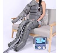 Massaggiatore per drenaggio linfatico, dispositivo elettrico di compressione dell'aria per sollievo dalla circolazione, include 6 fasce per cavità per gambe, braccia e vita, funzione di