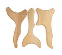 Massaggiatore per drenaggio linfatico in legno Paddle manuale anticellulite Gua Sha strumento per alleviare il dolore muscolare dispositivo per la terapia dei tessuti molli