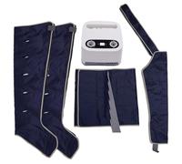 Massaggiatore per drenaggio linfatico, macchina per massaggio elettrico a pressione a 6 cavità, compressione dell'aria, stivali a compressione, massaggiatore per caviglie per alleviare il do