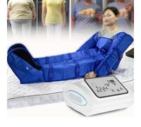 Massaggiatore per drenaggio linfatico, macchina per pressoterapia dimagrante con 16 airbag per gambe, braccia, vita e massaggio completo del corpo