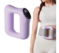 Massaggiatore per drenaggio linfatico, massaggiatore anticellulite a 5 livelli e 3 modalità con cintura, ricarica USB, strumento ergonomico per il corpo Gua Sha, strumento portatile per scolpire tutto