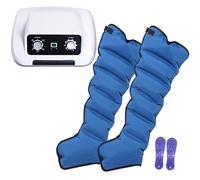 Massaggiatore per drenaggio linfatico, massaggiatore elettrico per gambe a compressione d'aria, macchina per stivali di recupero, compressione sequenziale per migliorare la circolazione e un