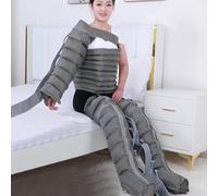 Massaggiatore per drenaggio linfatico per tutto il corpo con pressoterapia Widppsopt, stivali elettrici per compressione ad aria per gambe, sistema di recupero a 8 cavità, massaggiatore per