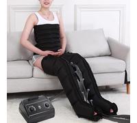 Massaggiatore per drenaggio linfatico, pressoterapia a 4/6 cavità, massaggio a compressione d'aria per gambe, braccia, vita e piedi, rilassa i muscoli e allevia il dolore