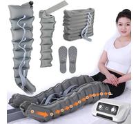 Massaggiatore per drenaggio linfatico, stivali di recupero a compressione d'aria per vita, braccia e gambe, stivali di recupero elettrici a 8 cavità per strumento di rilassamento per drenagg