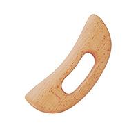 Massaggiatore per drenaggio linfatico, strumento Gua Sha in legno, raschietto manuale per massaggio anticellulite e allevia l'affaticamento muscolare, pagaia Gua Sha per il corpo