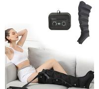 Massaggiatore per drenaggio linfatico Widppsopt, stivali per pressoterapia, macchina massaggiante elettrica a compressione d'aria, pompa per linfedema, fasciature per vita, braccia, gambe, p