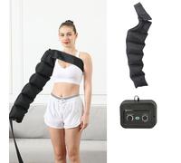 Massaggiatore per drenaggio linfatico Widppsopt, stivali per pressoterapia, macchina massaggiante elettrica a compressione d'aria, pompa per linfedema, fasciature per vita, braccia, gambe, p