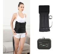 Massaggiatore per drenaggio linfatico Widppsopt, stivali per pressoterapia, macchina massaggiante elettrica a compressione d'aria, pompa per linfedema, fasciature per vita, braccia, gambe, p