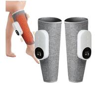 Massaggiatore per Gambe 3 Modalità 3 Livelli di Calore, Massaggiatore Muscolare Ricaricabile Tramite Tipo C Pressoterapia Gambe Regalo per Genitori o Anziani